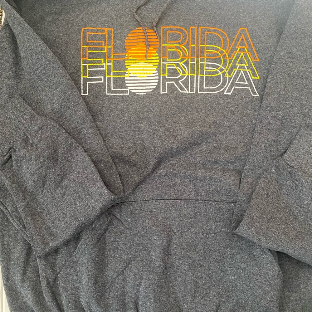 Gray Florida Graphic Men's Sweater